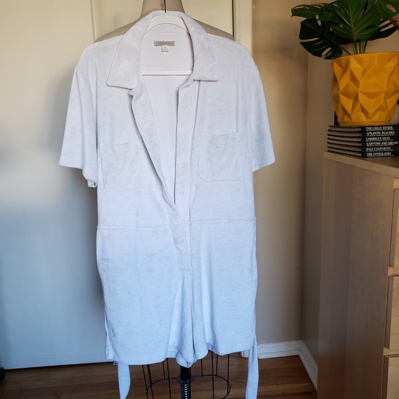 Outerknown Terry Cloth Romper Size Medium NEW! - Picture 11 of 13